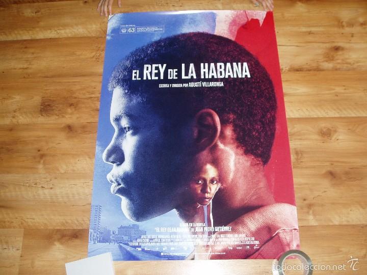 Cin&eacute;ma: POSTER O CARTEL DE CINE. EL REY DE LA HABANA. ORIGINAL. MUY BUEN ESTADO.