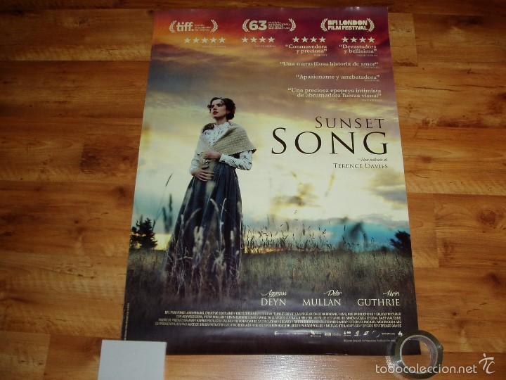 Cin&eacute;ma: POSTER O CARTEL DE CINE. SUNSET SONG. ORIGINAL. MUY BUEN ESTADO.