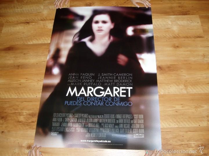 Cin&eacute;ma: POSTER O CARTEL DE CINE. MARGARET. MUY BUEN ESTADO.