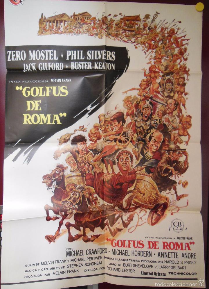 Kino: GOLFUS DE ROMA. LESTER Richard (Director) DAVIS Jack (Dibujo) 70x100 cm