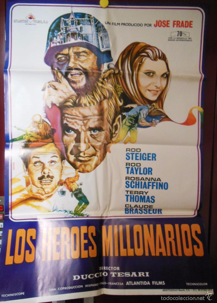 Cin&eacute;ma: LOS H&Eacute;ROES MILLONARIOS. TESARI Duccio (Director) 1973