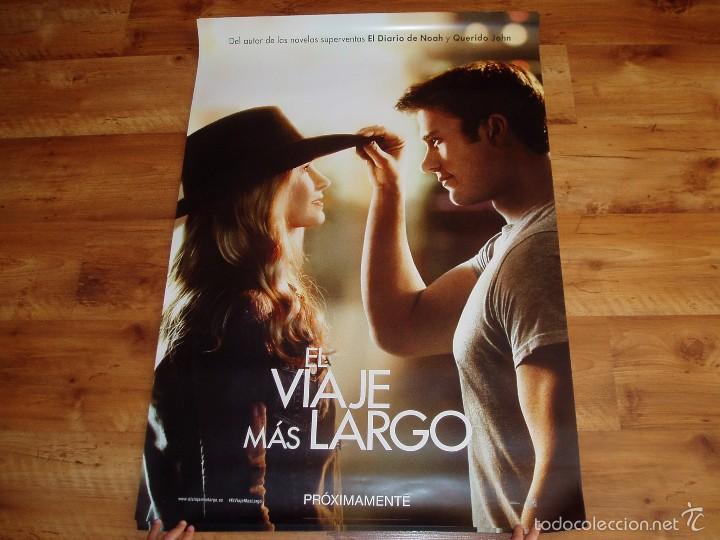 Kino: POSTER O CARTEL DE CINE. EL VIAJE MAS LARGO. ORIGINAL. MUY BUEN ESTADO.