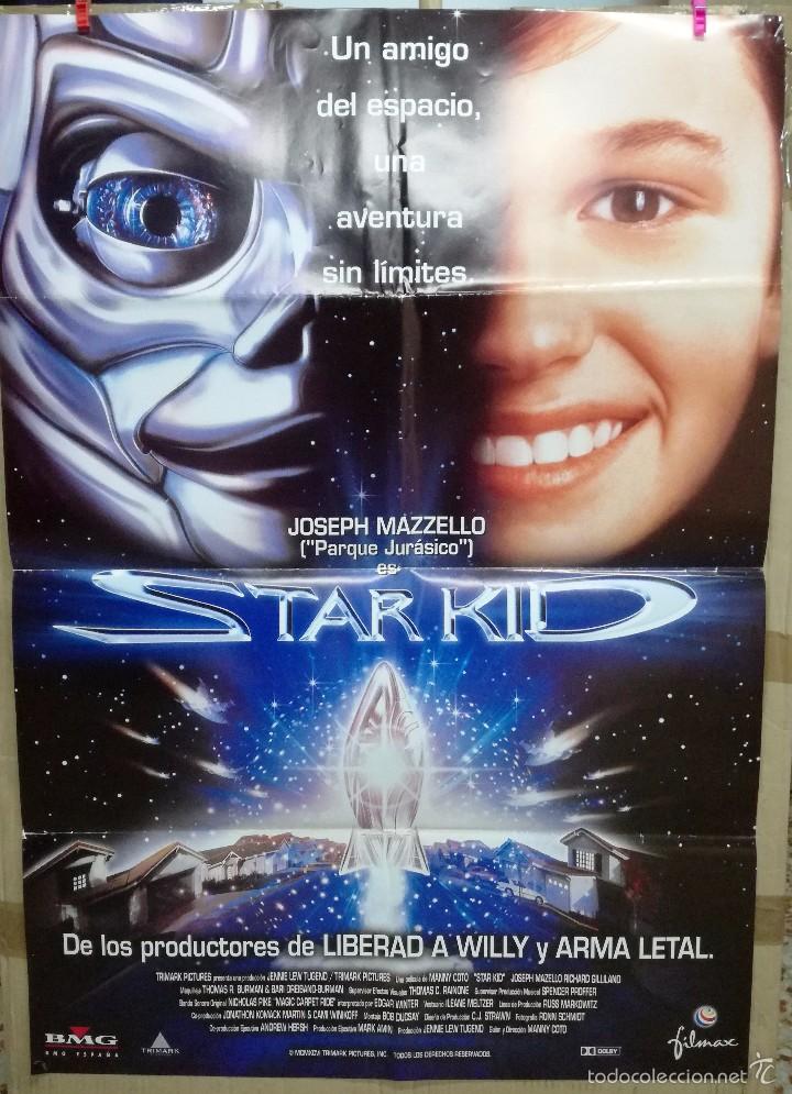 Cinema: ANTIGUO POSTER CARTEL DE CINE ORIGINAL - STAR KID