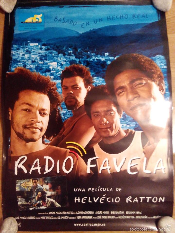 Kino: Radio favela - aprox 70x100 Cartel ORIGINAL cine (L32)