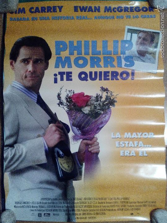 Cinema: Phillip Morris, te quiero! - aprox 70x100 Cartel ORIGINAL cine (L32)