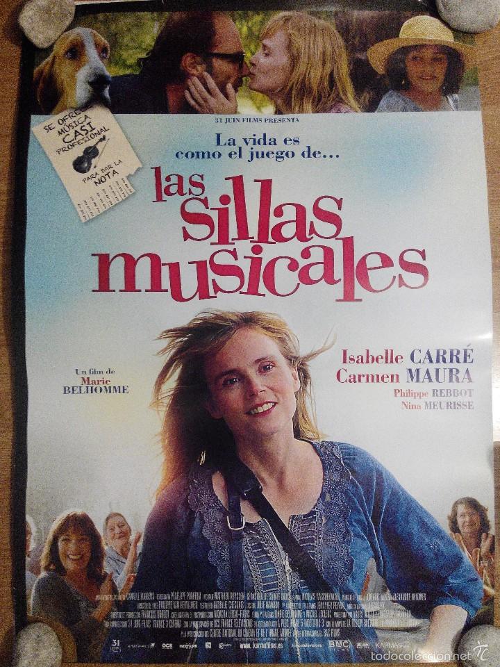 Cinema: Las sillas musicales - aprox 70x100 Cartel ORIGINAL cine (L32)