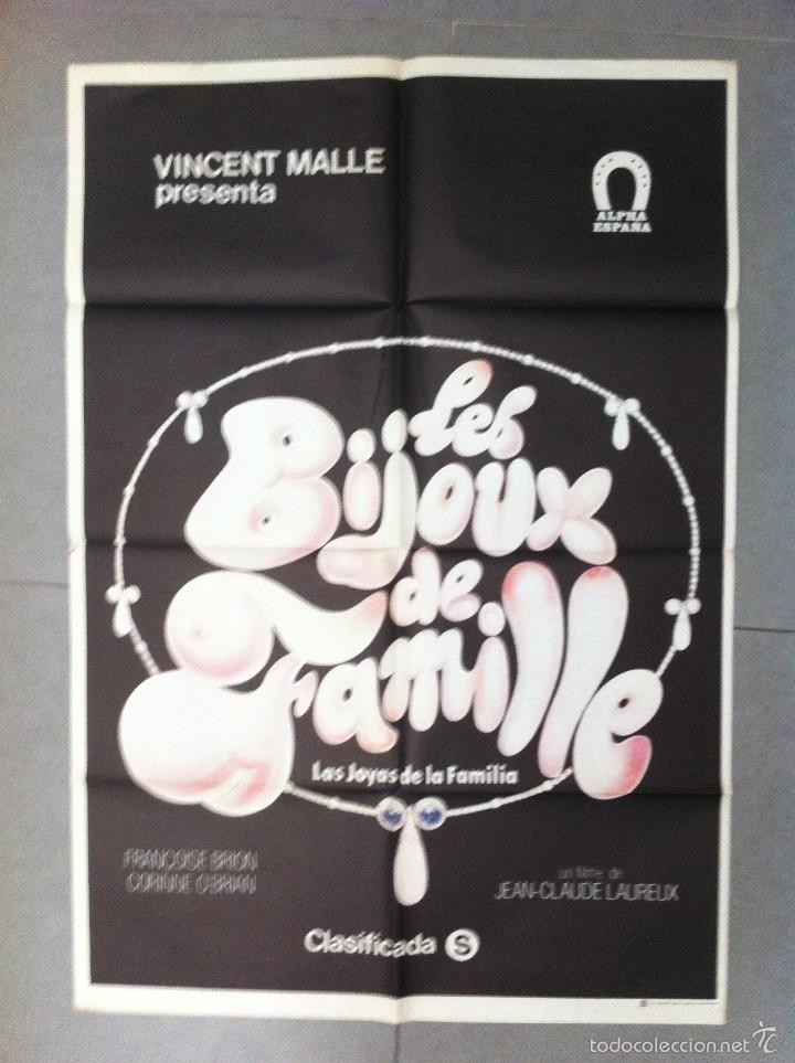 Cinema: CARTEL DE CINE 70X100 LES BIJOUX DE FAMILLE CLASIFICADA S CON FRAN&Ccedil;OISE BRION Y CORINNE O BRIAN