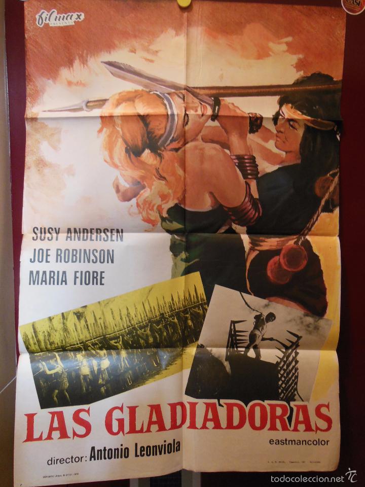 Cine: LAS GLADIADORAS. 1972. LEONVIOLA Antonio (Director)  70x100 cm