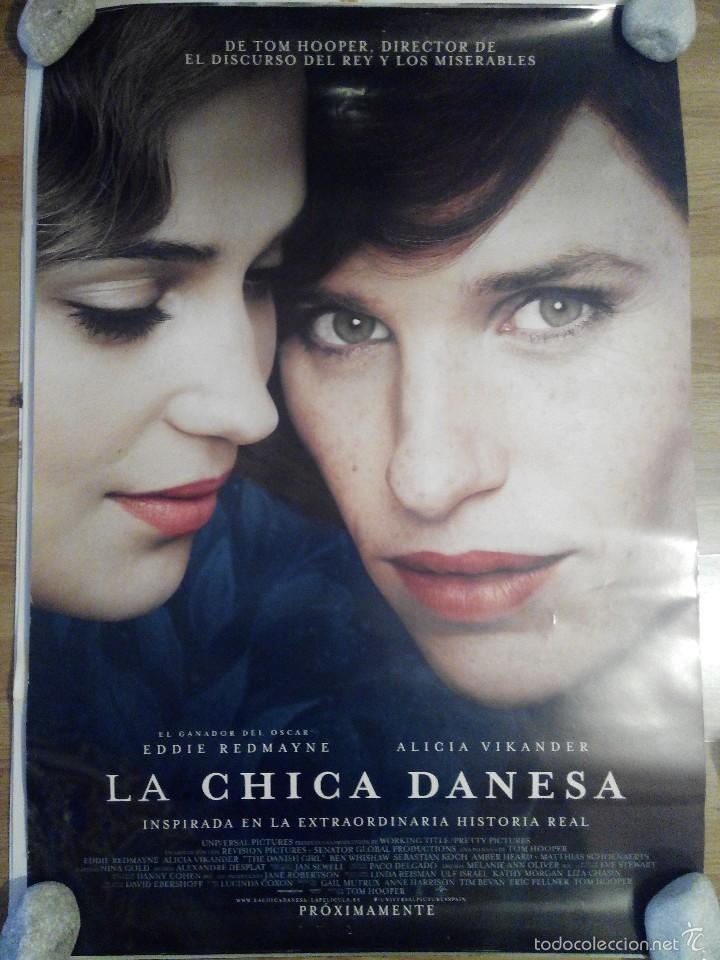 Kino: La chica danesa - aprox 70x100 Cartel ORIGINAL cine (L88)