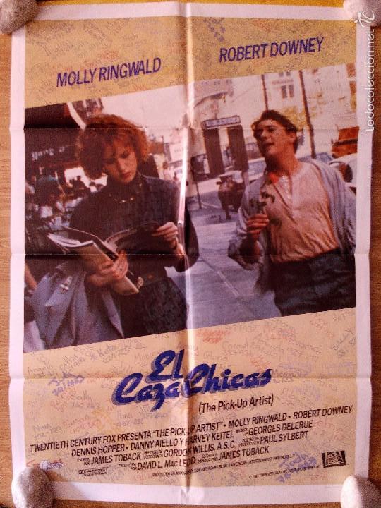 Cinema: El caza chicas - aprox 70x100 Cartel ORIGINAL cine (L33)