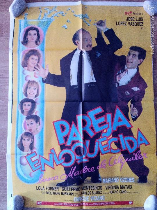 Cinema: Pareja enloquecida - aprox 70x100 Cartel ORIGINAL cine (L33)