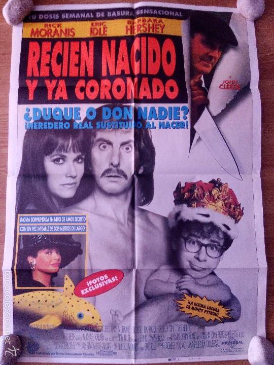 Cinema: Reci&eacute;n nacido y ya coronado - aprox 70x100 Cartel ORIGINAL cine (L33)
