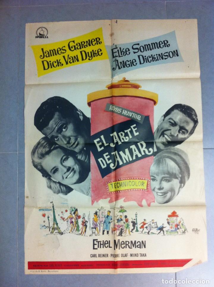 Cinema: CARTEL DE CINE 70X100 EL ARTE DE AMAR CON JAMES GARNER Y DICK VAN DYKE DIRECTOR NORMN JEWISON 1965