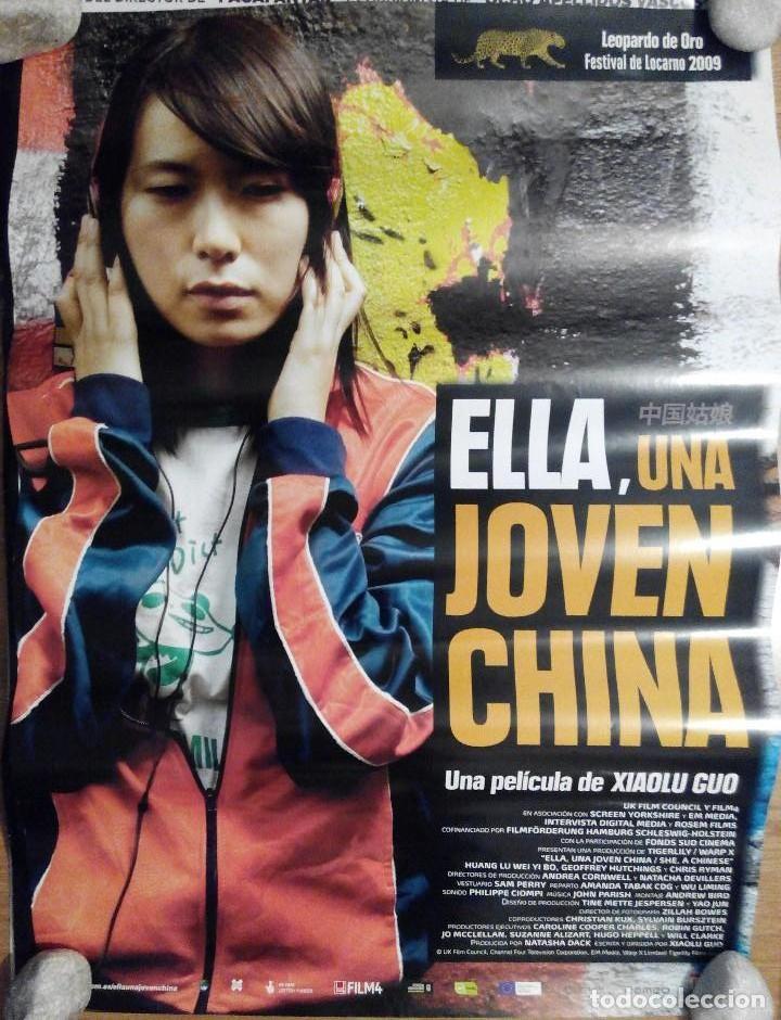 Cinema: Ella, una joven china - aprox 70x100 Cartel ORIGINAL cine (L33)