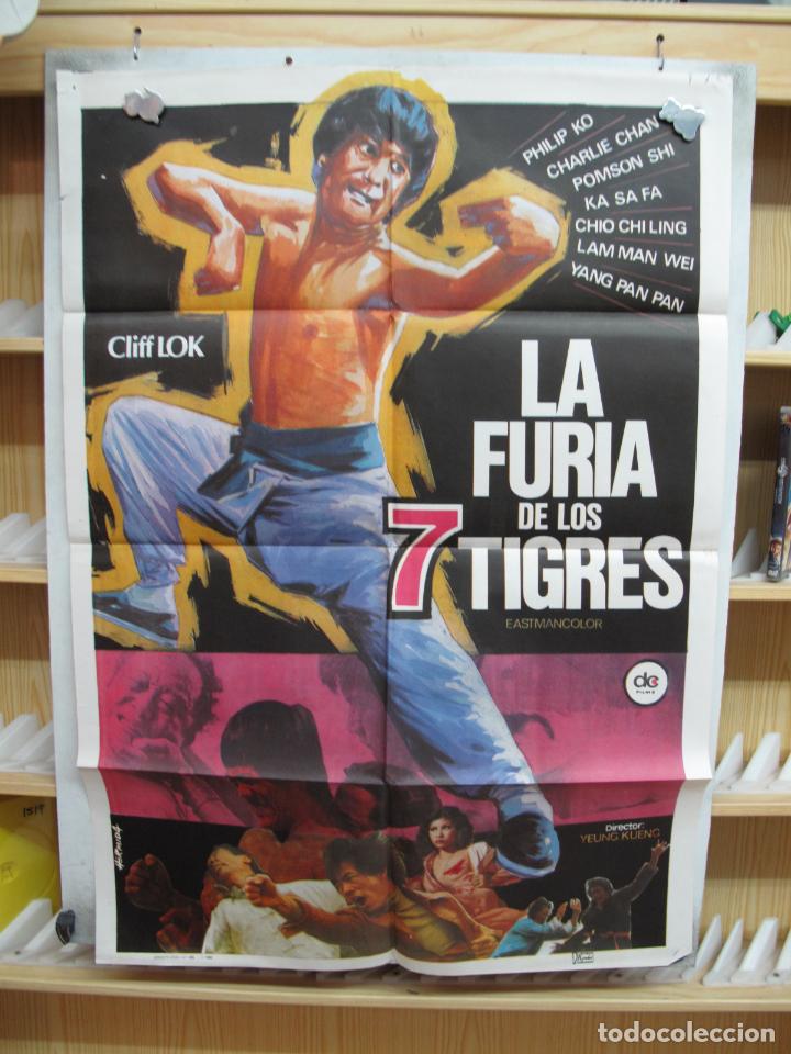 Cine: C1A563 LA FURIA DE LOS 7 TIGRES