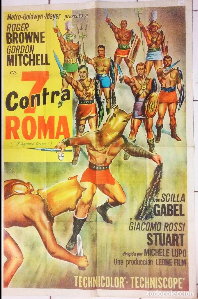Cinema: 7 CONTRA ROMA Los esclavos m&aacute;s fuertes del mundo (1964) Gli schiavi pi&ugrave; forti del mondo