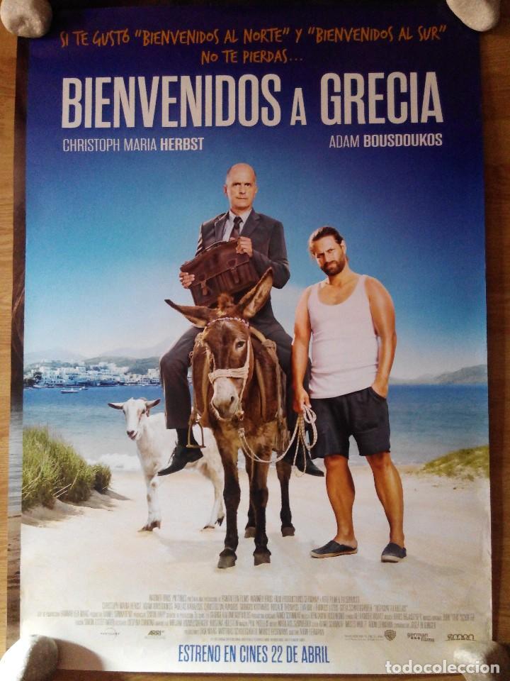 Kino: Bienvenidos a Grecia - aprox 70x100 Cartel ORIGINAL cine (L34)