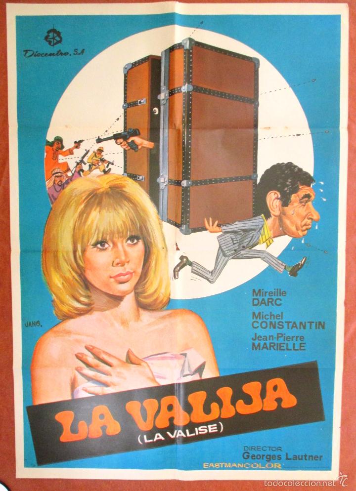 Cine: POSTER CARTEL CINE ORIGINAL , LA VALIJA , 1971