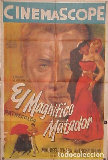 Cine: ANTHONY QUINN - MAUREEN O`HARA, El magnifico Matador