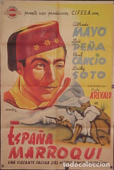 Cine: ALFREDO MAYO - LUIS PE&Ntilde;A , Espa&ntilde;a Marroqu&iacute;