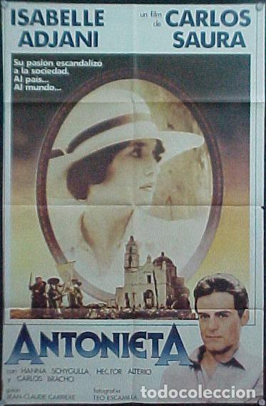 Cine: Isabel Adjani, Hector Alterio, Hanna Schygulla , Antonieta