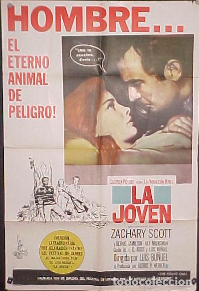 Cine: Zachary Scott, Bernie Hamilton, Key Meersman , Dir: Luis Bu&ntilde;uel , La Joven