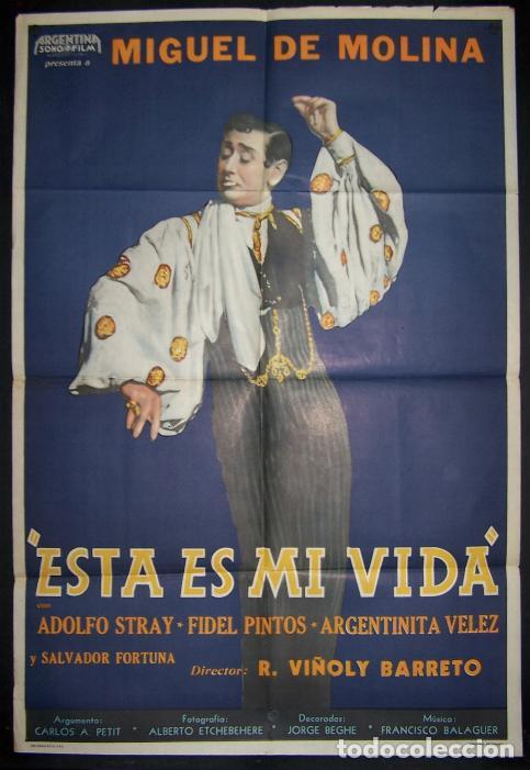 Cine: Miguel De Molina, Adolfo Stray , Esta Es Mi Vida