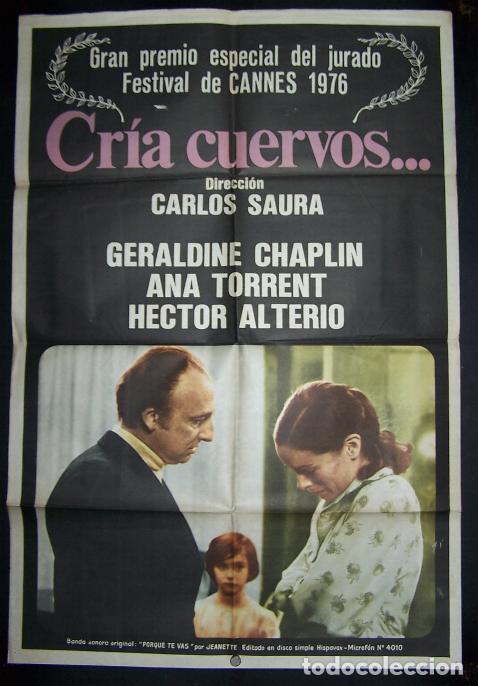 Cinema: GERALDINE CHAPLIN , HECTOR ALTERIO , Dir; Carlos Saura, Cr&iacute;a Cuervos