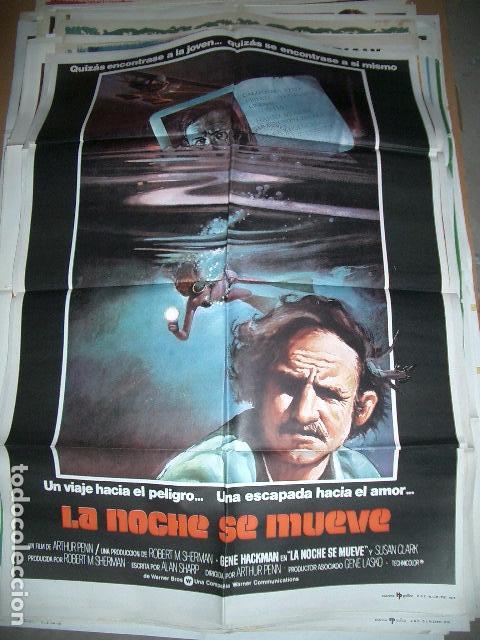 Cine: P&Oacute;STER ORIGINAL DE 70X100CM DE LA NOCHE SE MUEVE