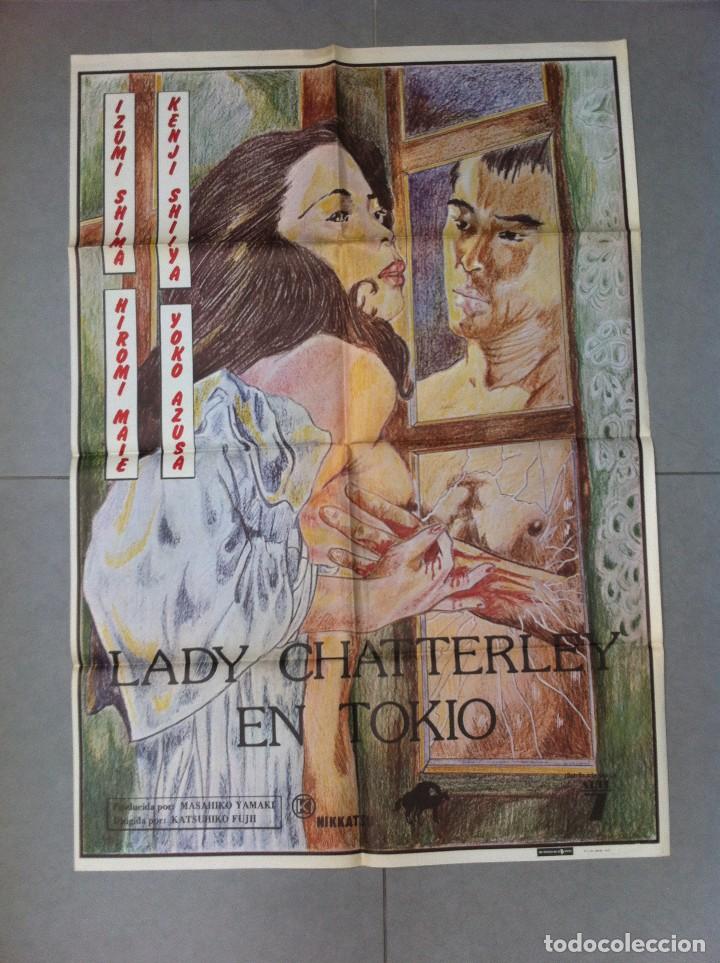 Cinema: CARTEL DE CINE 70X100 ORIGINAL LADY CHATTERLEY EN TOKIO