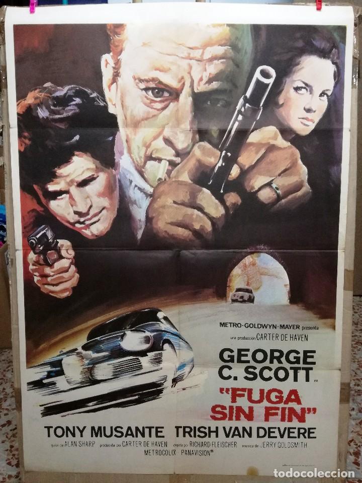 Cinema: FUGA SIN FIN - 1971 - DE RICHARD FLEISHER CON GEORGE C. SCOTT Y TRISH VAN DEVERE