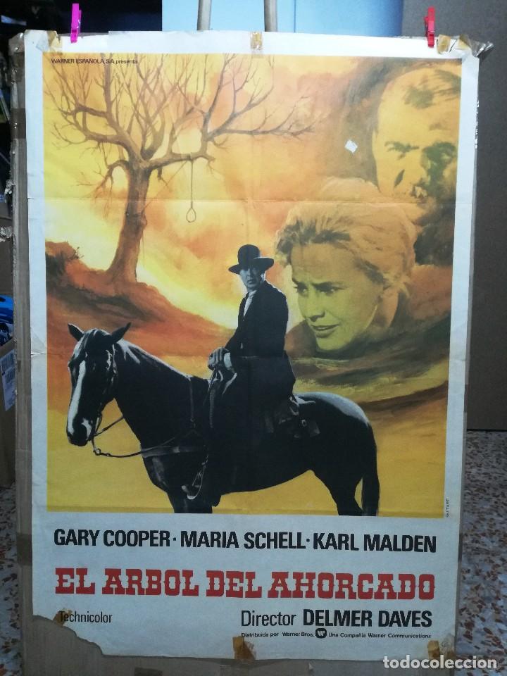 Cinema: EL ARBOL DEL AHORCADO. GARY COOPER, MARIA SCHELL, KARL MALDEN. A&Ntilde;O 1981.