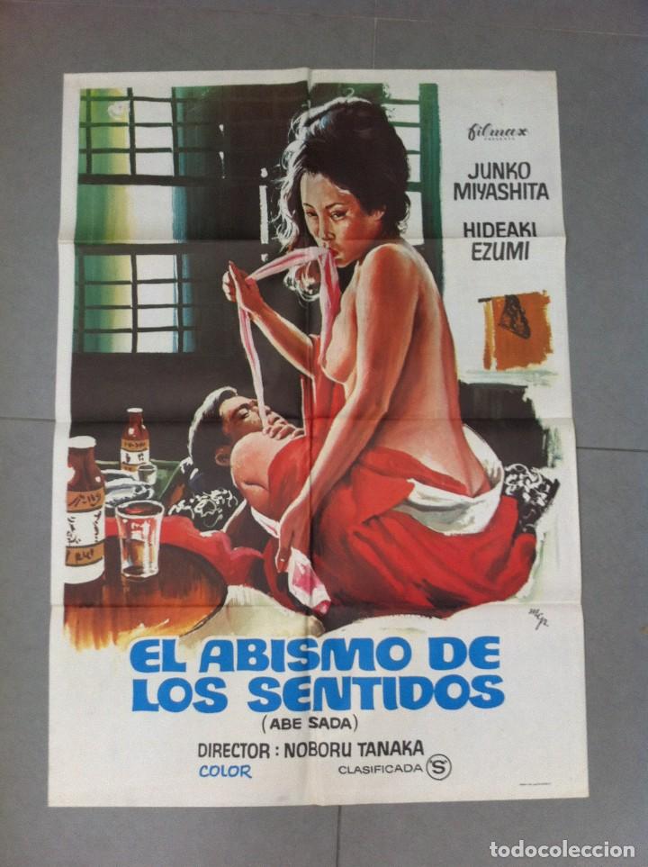 Cinema: CARTEL DE CINE 70X100 ORIGINAL EL ABISMO DE LOS SENTIDOS CLASIFICADA S DIRECTOR NOBORU TANAKA
