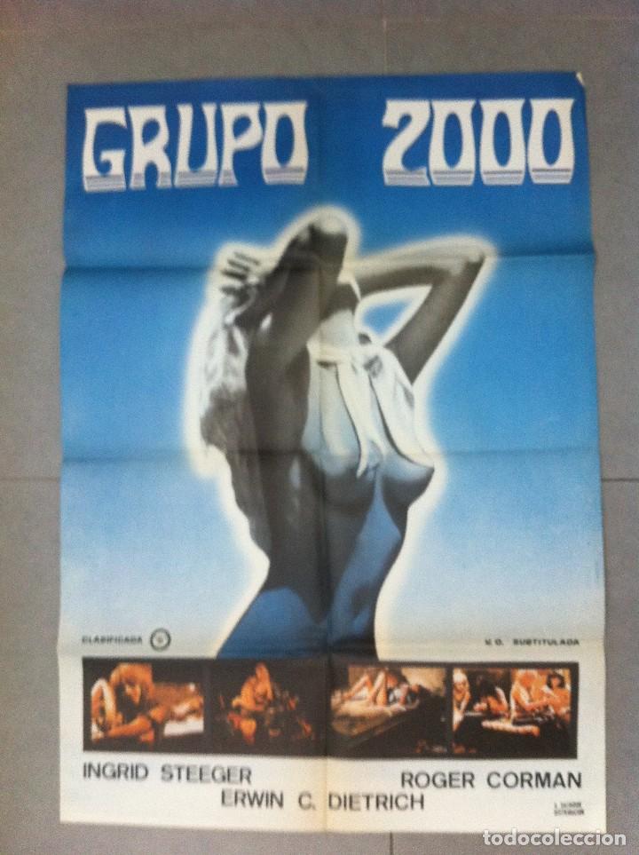 Cinema: CARTEL DE CINE 70X100 ORIGINAL GRUPO 2000 CLASIFICADA S DIRECTOR ERWIN C DIETRICH  CON INGRID STEEGE