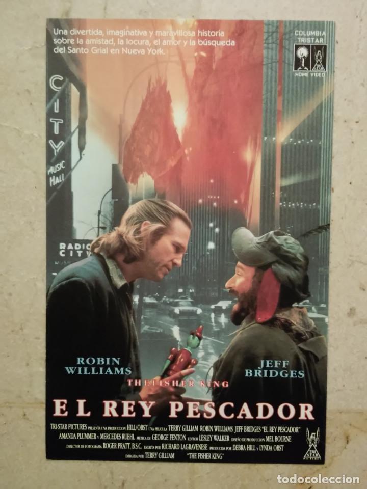 Cinema: MINI-POSTER ORIGINAL 13*18 - EL REY PESACADOR - ROBIN WILLIAMS - JEFF BRIDGES