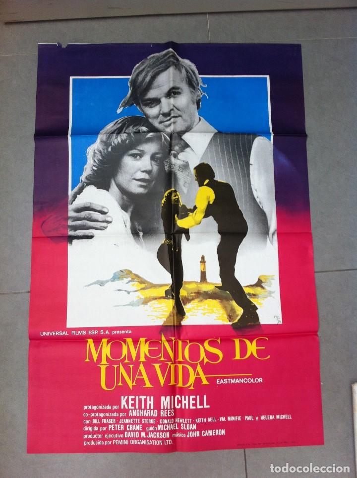 Cinema: CARTEL DE CINE 70X100 ORIGINAL MOMENTOS DE UNA VIDA CON KEITH MICHELL Y ANGHARAD REES DIR PETER CRAN