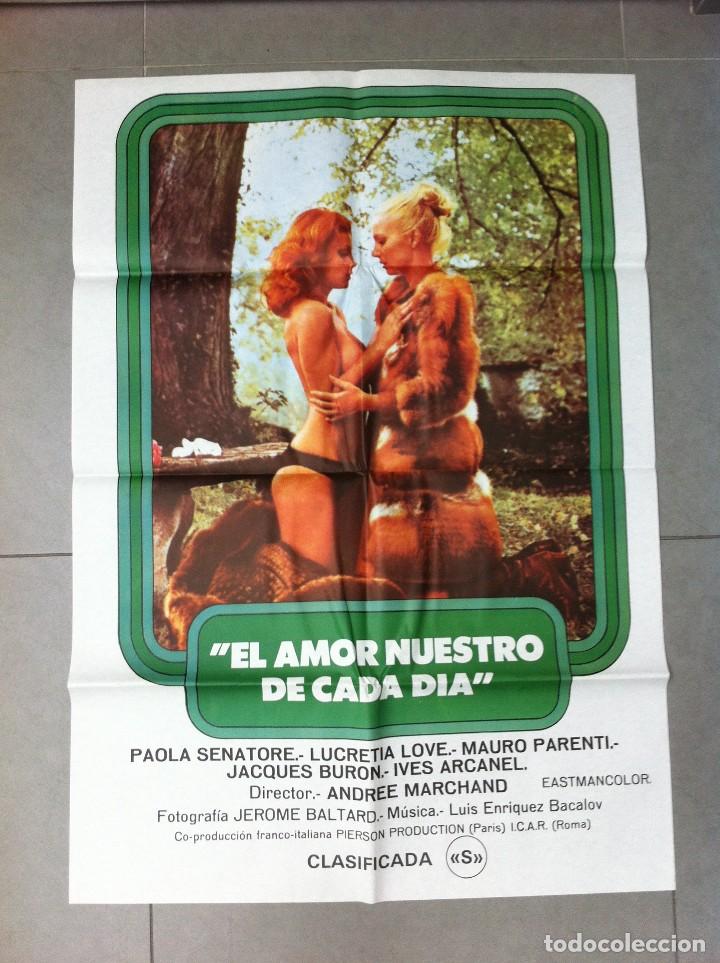 Cinema: CARTEL DE CINE 70X100 ORIGINAL EL AMOR NUESTRO DE CADA DIA CLASIF S DIR ANDREE MARCHAND