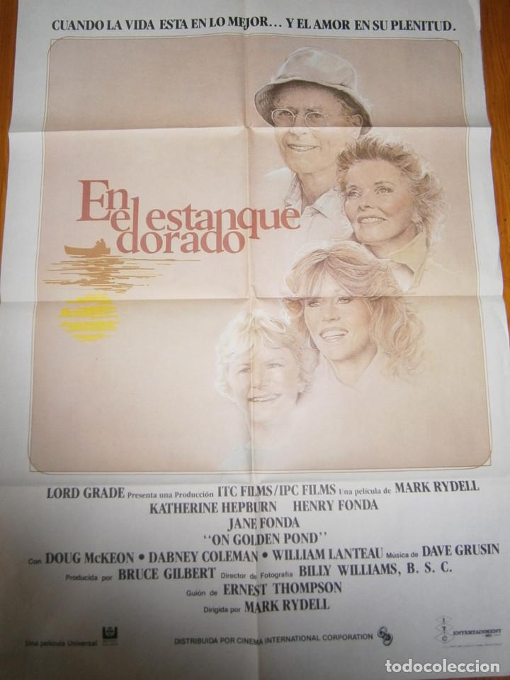 Cinema: -POSTER DE CINE..(70X100)-EN EL ESTANQUE DORADO.