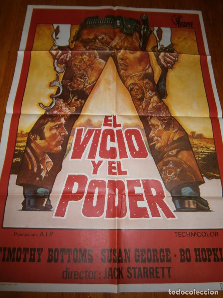Cine: -POSTER DE CINE..(70X99)-EL VICIO Y EL PODER. - Foto 1