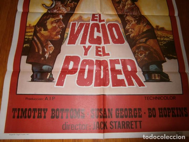 Cine: -POSTER DE CINE..(70X99)-EL VICIO Y EL PODER. - Foto 2