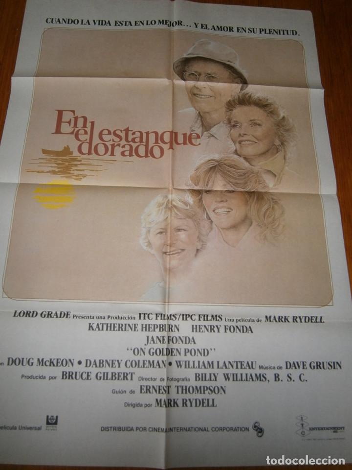 Cinema: -POSTER DE CINE..(70X99)-EN EL ESTANQUE DORADO.