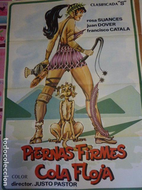 Cinema: PIERNAS FIRMES COLA FLOJA. CARTEL DE CINE-MOVIE POSTER. 70X100 CM APROX