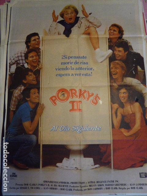 Cinema: PORKYS II. CARTEL DE CINE-MOVIE POSTER. 70X100 CM APROX