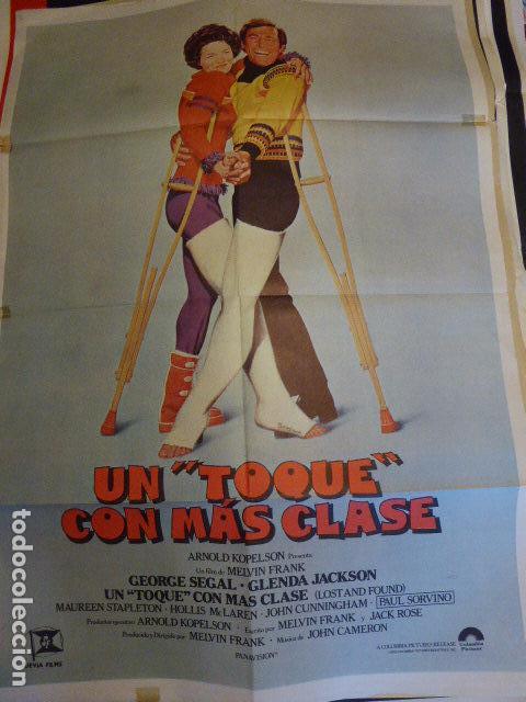 Cinema: UN TOQUE CON MAS CLASE. CARTEL DE CINE-MOVIE POSTER. 70X100 CM APROX