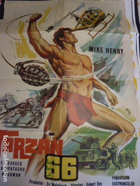Cin&eacute;ma: TARZAN 66. CARTEL DE CINE- MOVIE POSTER. 100X70 CM