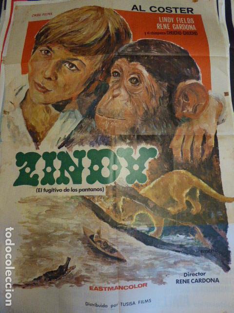 Cin&eacute;ma: ZINDY. CARTEL DE CINE- MOVIE POSTER. 100X70 CM