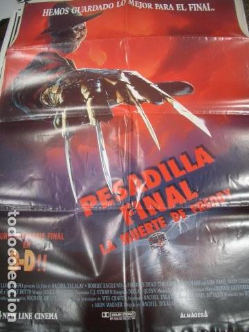 Cine: P&Oacute;ster de cine original 70x100cm PESADILLA FINAL