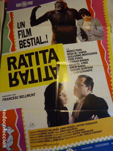 Cin&eacute;ma: RATITA. CARTEL DE CINE- MOVIE POSTER. 100X70 CM