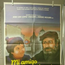 Cine: CARTEL CINE ORIG MI AMIGO EL VAGABUNDO (1984) / 70X100 / PAUL NASCHY. Lote 68686753
