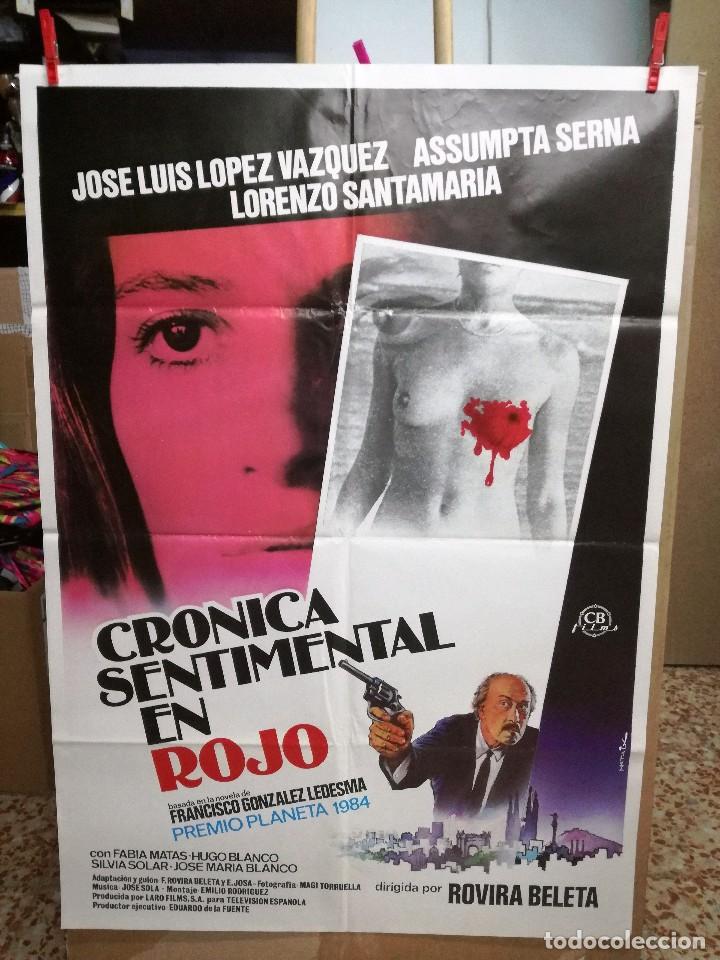Cine: CRONICA SENTIMENTAL EN ROJO - J.L. LOPEZ VAZQUEZ, ASSUMPTA SERNA